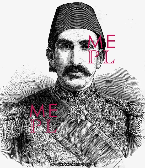 : Abdulhamid II, 21.9.1842 - 10.2.1918, Sultan : Abdulhamid II, 21.9.1842 - 10.2.1918, Sultan