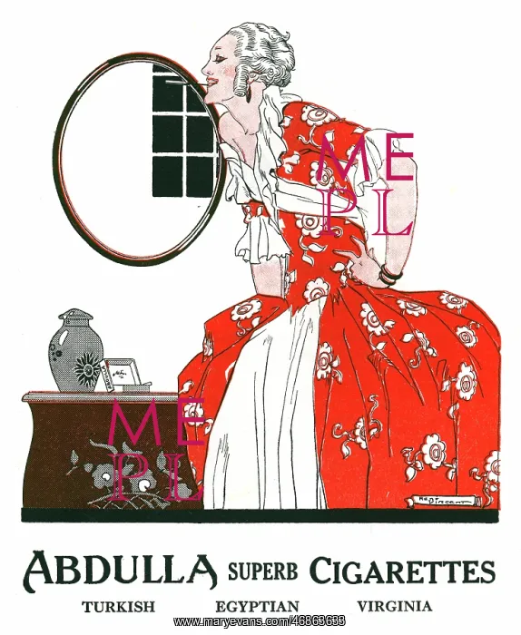 : Abdulla Cigarettes advertisement : Abdulla Cigarettes advertisement