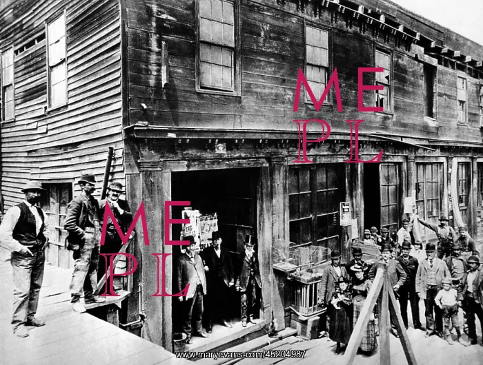 : Abe Warner opened his saloon on Meigg's ? : Abe Warner opened his saloon on Meigg's ?