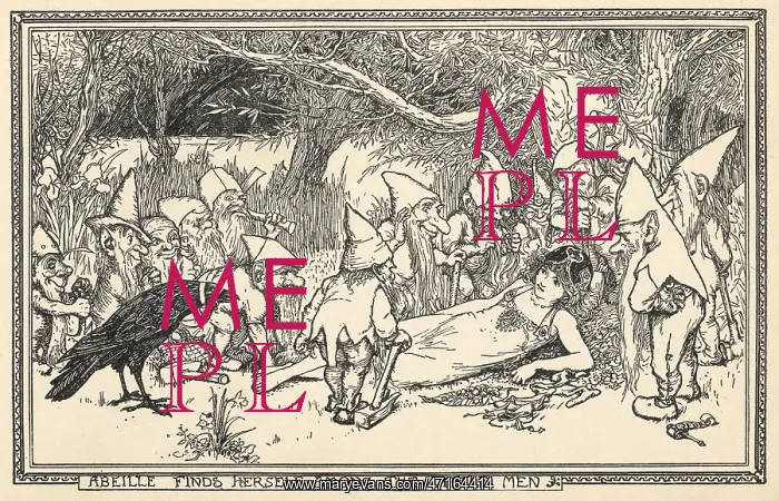 : Abeille and the little men : Abeille and the little men