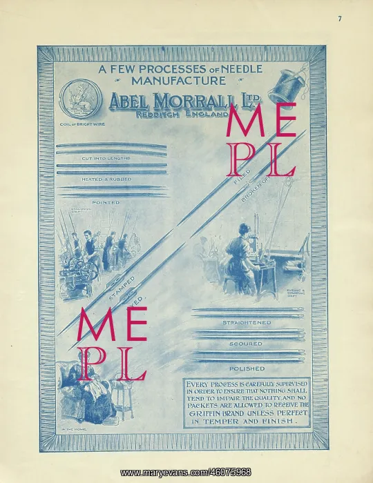 : Abel Morrall Ltd. Catalogue plate : Abel Morrall Ltd. Catalogue plate