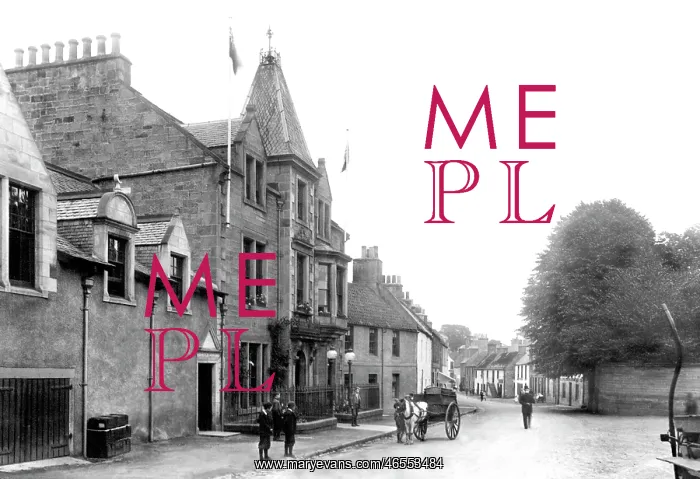  : Aberdour, the Woodside Hotel 1900