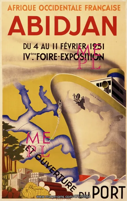 : Abidjan exposition poster : Abidjan exposition poster