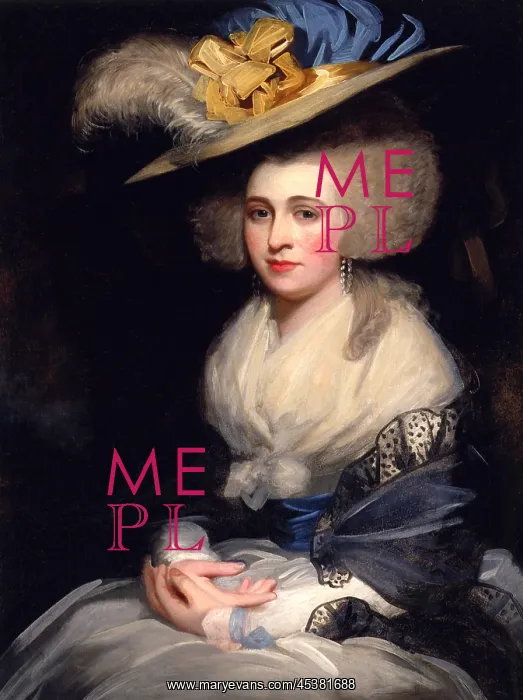 : ABIGAIL ADAMS SMITH, by Mather Brown, 1785 : ABIGAIL ADAMS SMITH, by Mather Brown, 1785