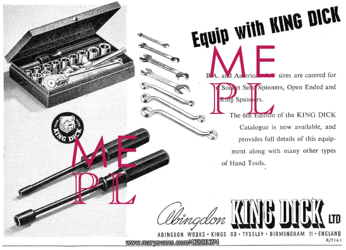 : Abingdon King Dick - Spanners & Engineers Hand Tools : Abingdon King Dick - Spanners & Engineers Hand Tools