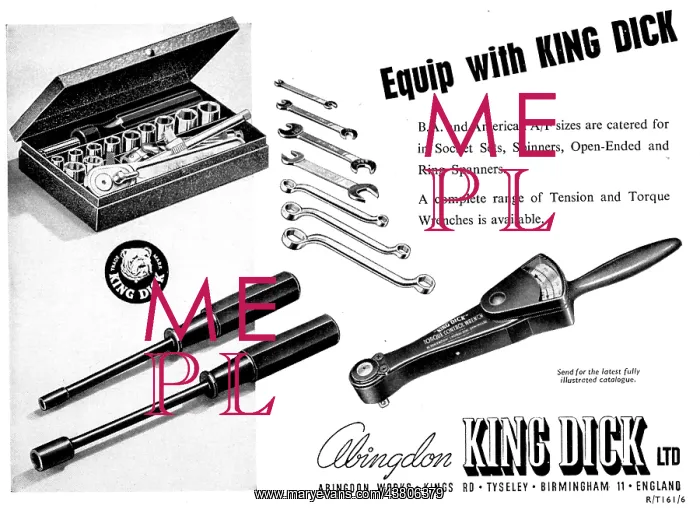 : Abingdon King Dick - Spanners & Engineers Hand Tools : Abingdon King Dick - Spanners & Engineers Hand Tools