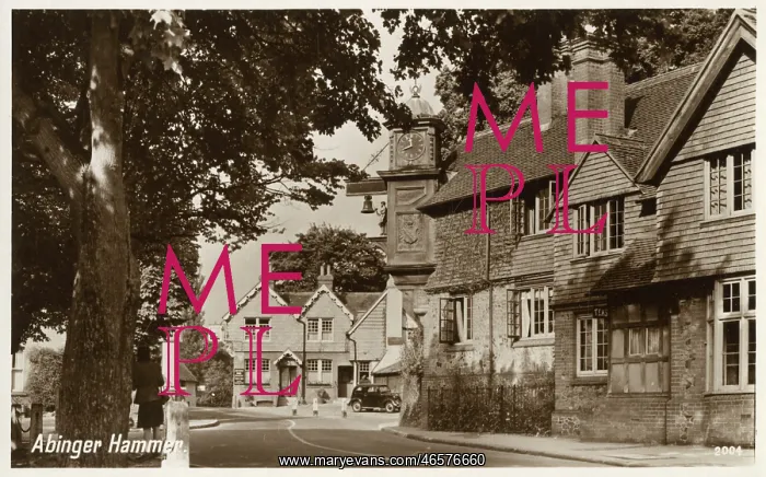 : Abinger Hammer, Surrey, England - Famous Clock : Abinger Hammer, Surrey, England - Famous Clock