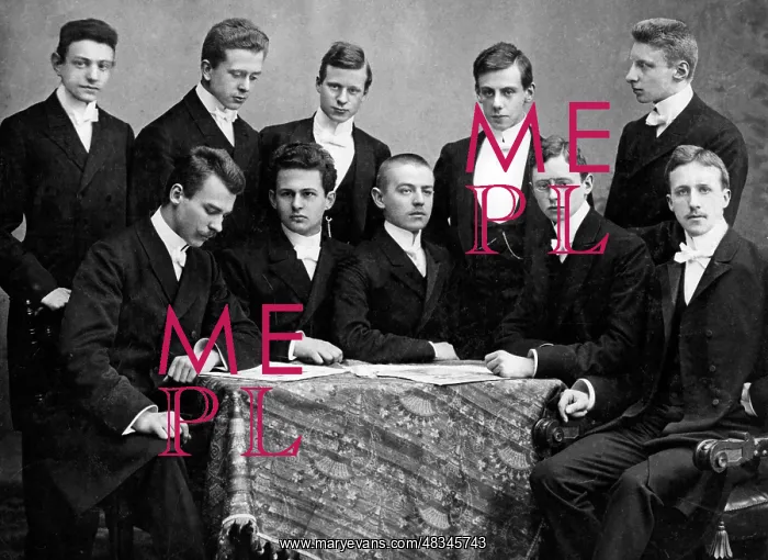  : Abitur class, 1905