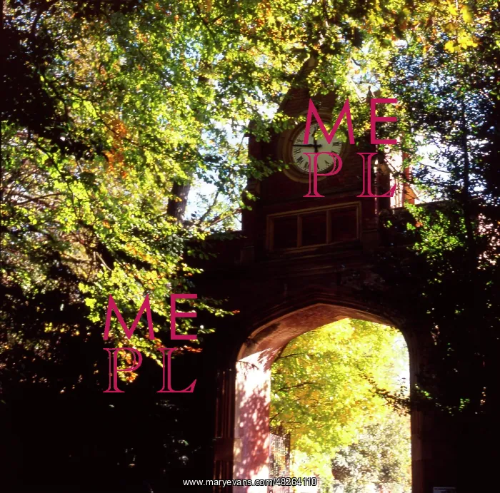  : Abney Hall Clock and arch