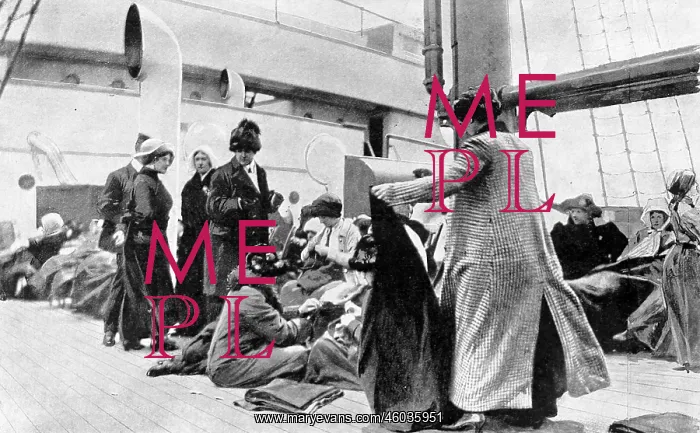 : Aboard the Carpathia : Aboard the Carpathia