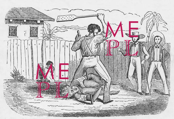 : An abolitionists image shows an enslaved ? : An abolitionists image shows an enslaved ?
