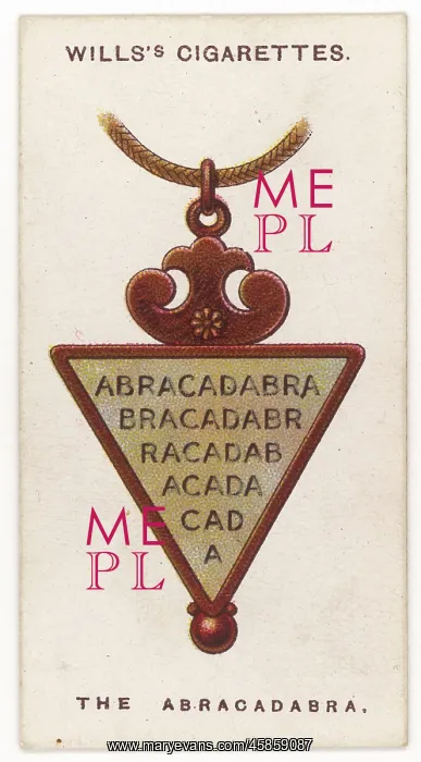 : ABRACADABRA TALISMAN : ABRACADABRA TALISMAN
