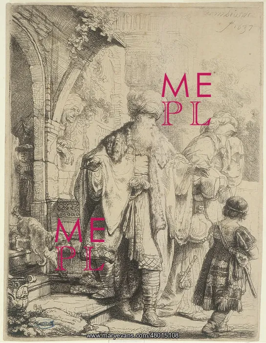  : Abraham casting out Hagar and Ishmael