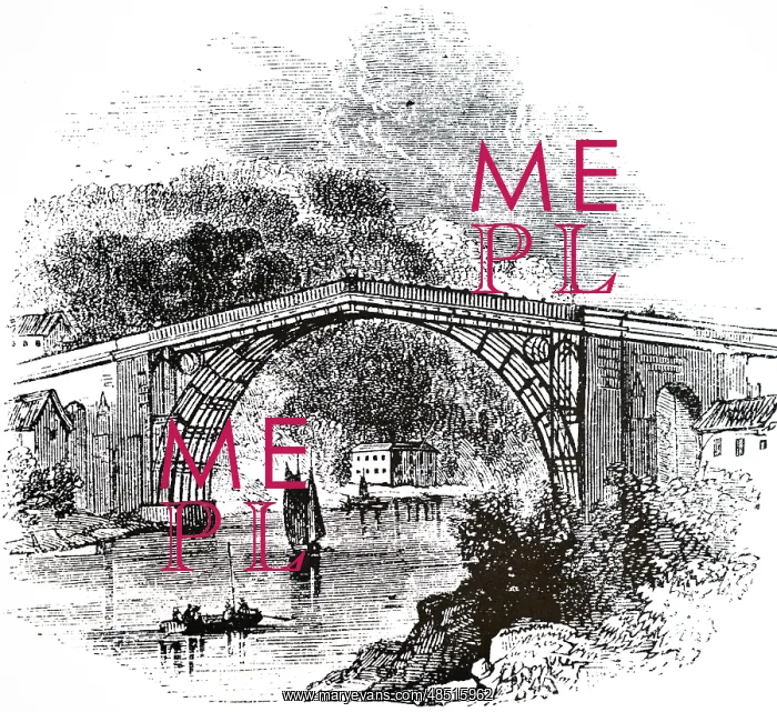 : Abraham Darby III's iron bridge, across the Severn : Abraham Darby III's iron bridge, across the Severn