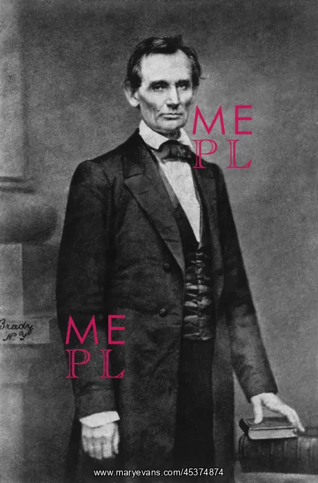 : Abraham Lincoln, in an original carte de visite : Abraham Lincoln, in an original carte de visite