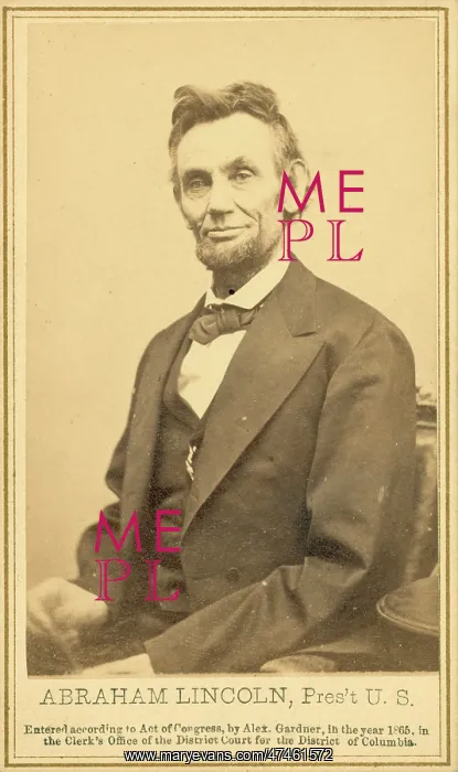 : Abraham Lincoln, Pres't U.S : Abraham Lincoln, Pres't U.S