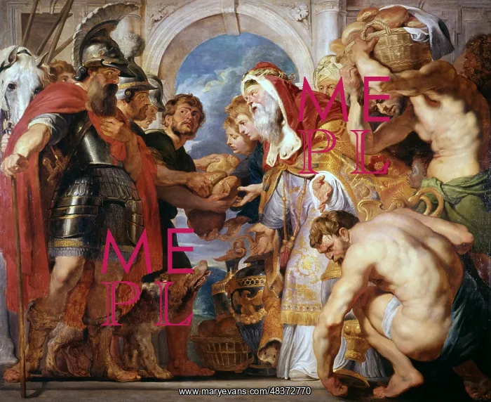 : Abraham and Melchisedech'. Peter Paul Rubens : Abraham and Melchisedech'. Peter Paul Rubens
