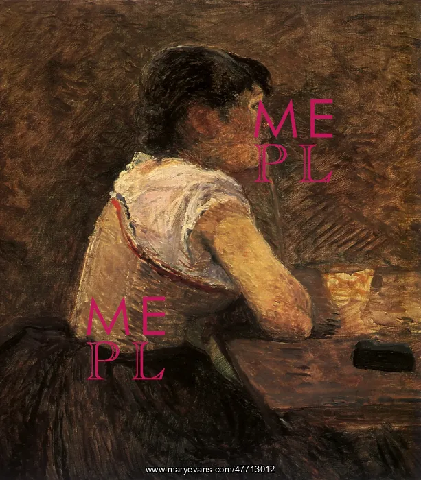 : Absinthe Drinker, by Toulouse-Lautrec : Absinthe Drinker, by Toulouse-Lautrec