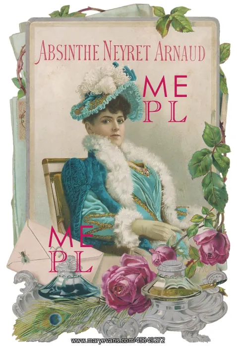  : ABSINTHE SHOWCARD