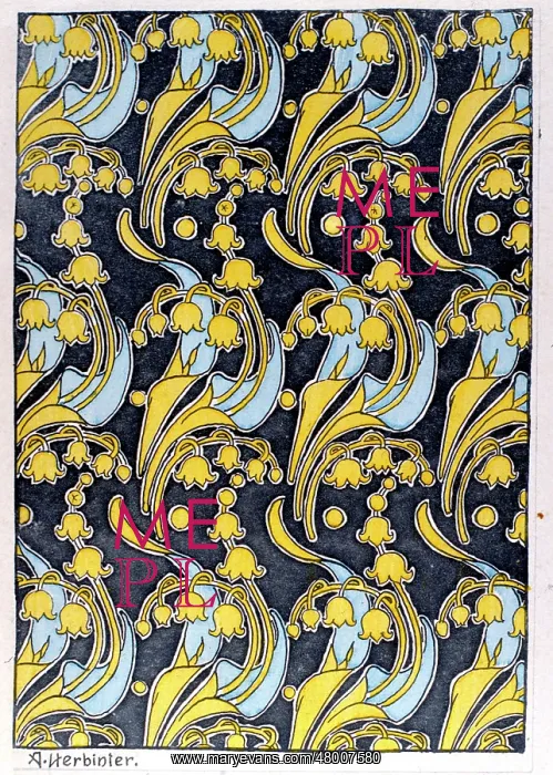 : Abstract art deco design with stylised flowers : Abstract art deco design with stylised flowers