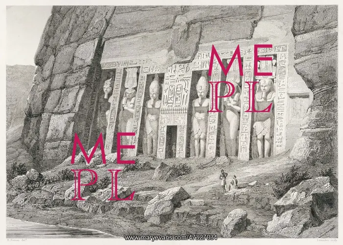 : ABU SIMBEL 1855 : ABU SIMBEL 1855