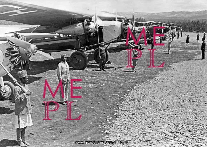 : Abyssinian pilots, 1935 / 36 : Abyssinian pilots, 1935 / 36