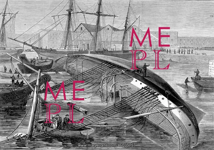 : Acccident in London docks, the ship Eastminster : Acccident in London docks, the ship Eastminster