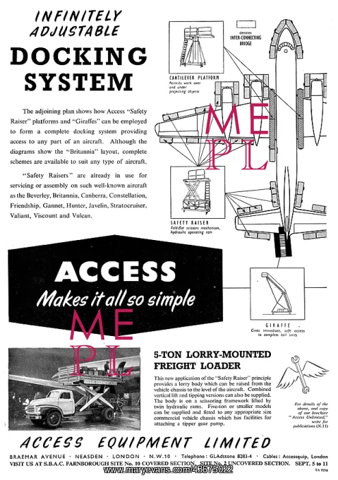 : Access Equipment - Aircraft Handling : Access Equipment - Aircraft Handling
