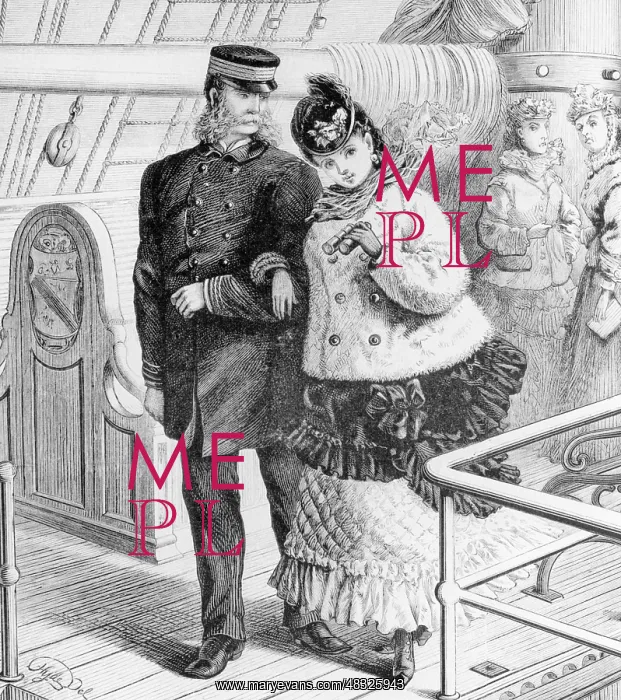 : Accompaniment of the captain, 1870 : Accompaniment of the captain, 1870