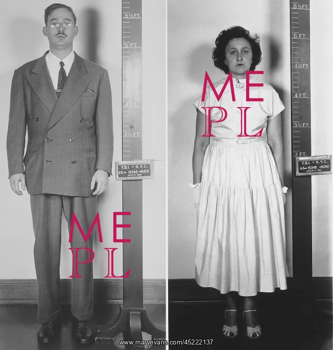 : Accused atomic spy Julius and Ethel Rosenberg ? : Accused atomic spy Julius and Ethel Rosenberg ?