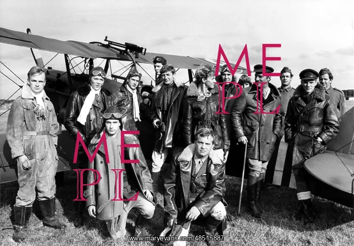  : Aces High. ACES HIGH [BR  /  FR 1976] [Top row L-R] DAVID WOOD