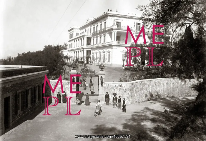  : Acheillion Palace, Corfu, circa 1890