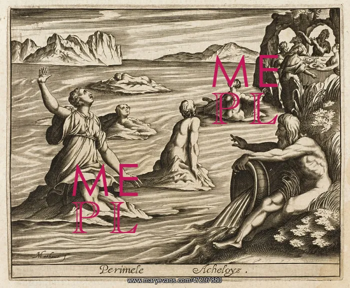 : Achelous and Naiads : Achelous and Naiads