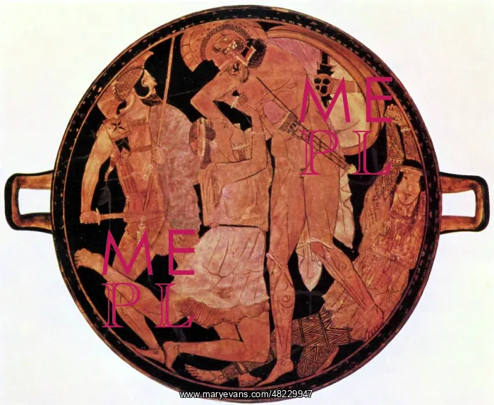 : Achilles kills Penthesilea : Achilles kills Penthesilea