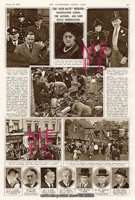 : The Acid Bath Murder : The Acid Bath Murder