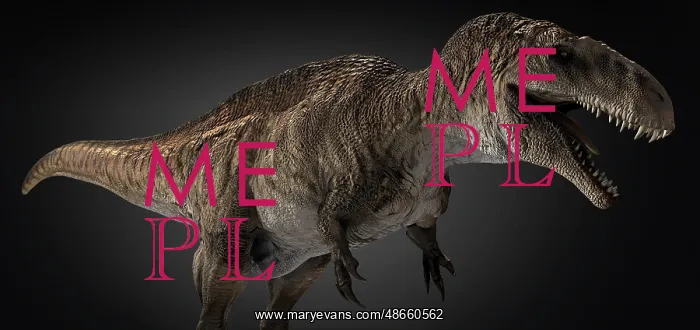 : Acrocanthosaurus dinosaur on colored background : Acrocanthosaurus dinosaur on colored background