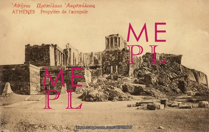  : The Acropolis, Athens, Greece - The Propylaea