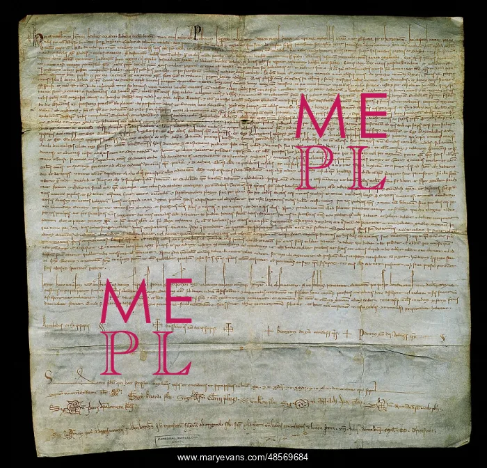 : Act of consecration of the Cathedral of Barcelona. Parchment : Act of consecration of the Cathedral of Barcelona. Parchment
