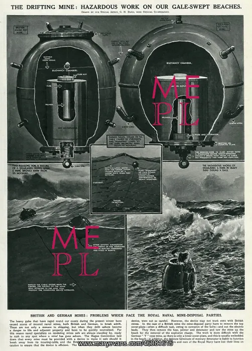 : Active Drifting Mines by G. H. Davis : Active Drifting Mines by G. H. Davis
