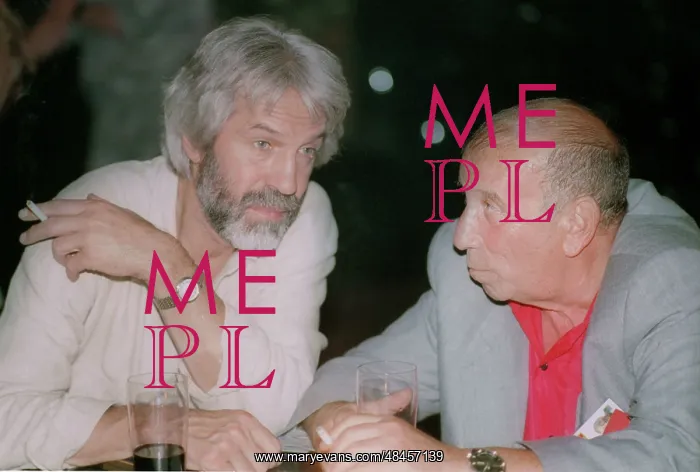 : Actor Boris Khmelnitsky and writer Arkady Vainer, 1995 : Actor Boris Khmelnitsky and writer Arkady Vainer, 1995