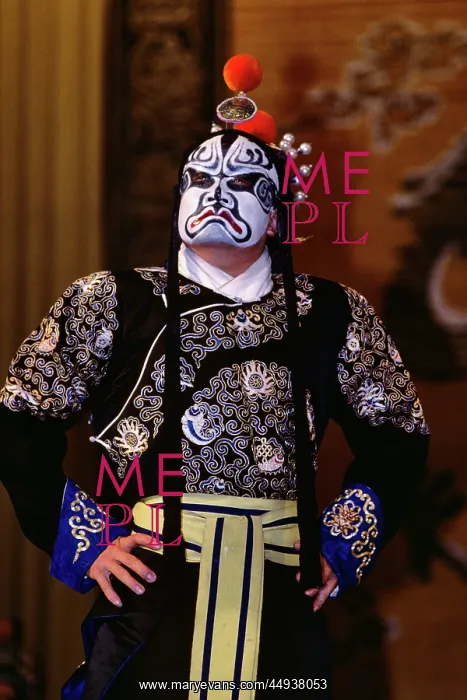 : Actor in Chinese Opera Beijing China Striking : Actor in Chinese Opera Beijing China Striking