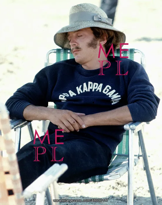  : Actor - David Hemmings - asleep