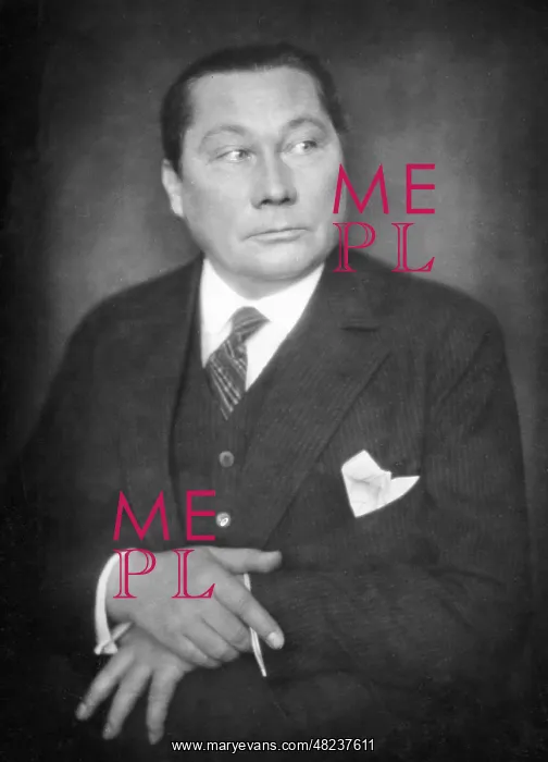 : Actor Paul Wegener, 1927 : Actor Paul Wegener, 1927