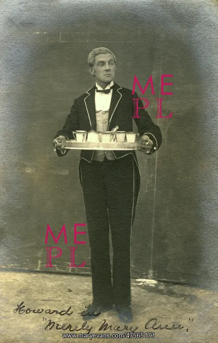 : Actor performing in a play, Merely Mary Ann : Actor performing in a play, Merely Mary Ann