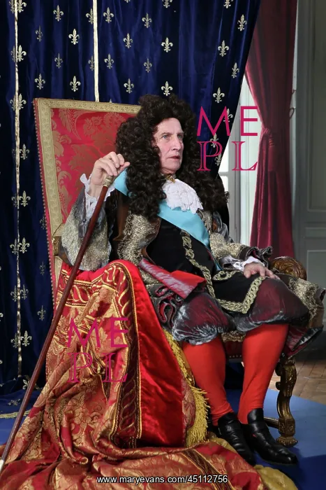 : Actor playing King Louis XIV : Actor playing King Louis XIV