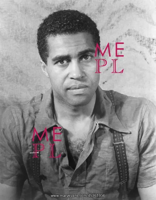 : Actor Robert Earl Jones, in Langston Hughes DON'T : Actor Robert Earl Jones, in Langston Hughes DON'T