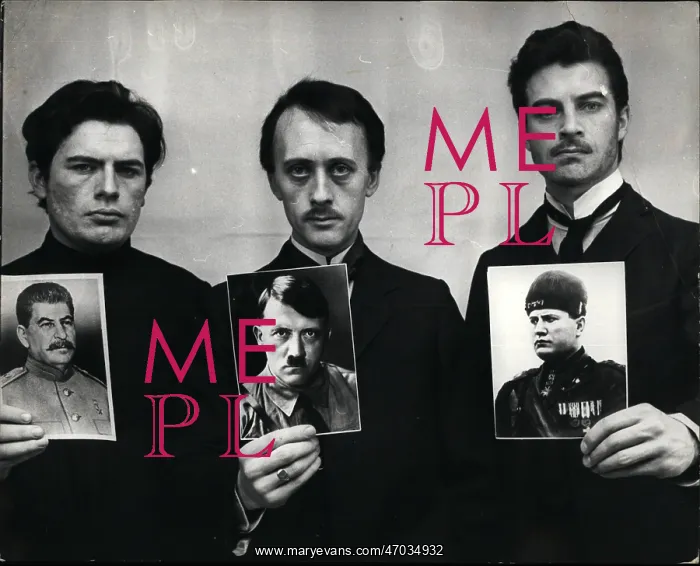 : Three actors to play Stalin, Hitler and Mussolini : Three actors to play Stalin, Hitler and Mussolini