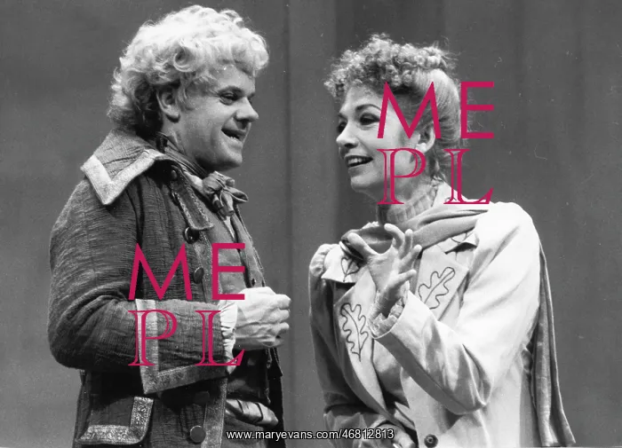 : Actors Robert Meyer and Erika Pluhar 1993 : Actors Robert Meyer and Erika Pluhar 1993