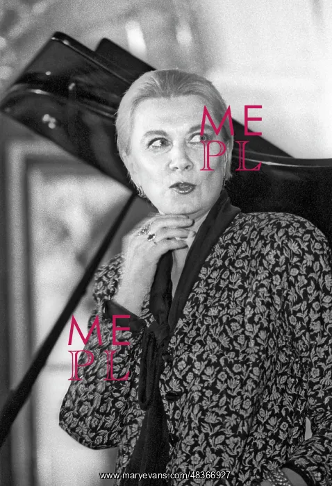 : Actress Alla Demidova, 1991 : Actress Alla Demidova, 1991