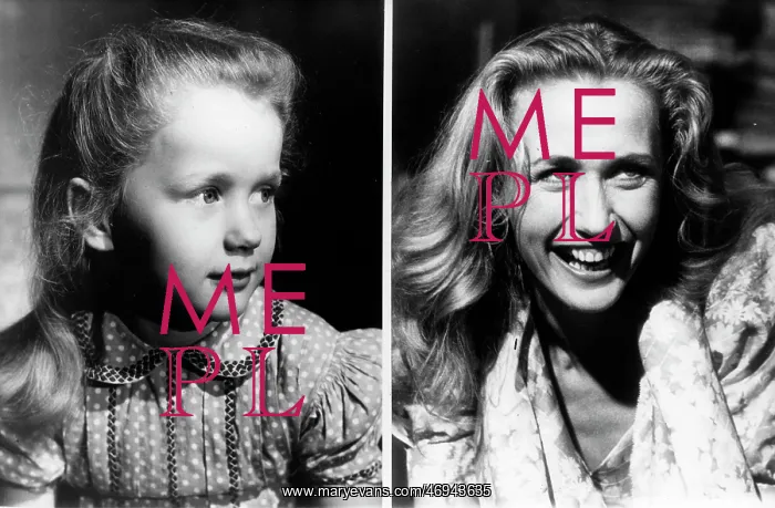 : Actress Brigitte Fossey : Actress Brigitte Fossey
